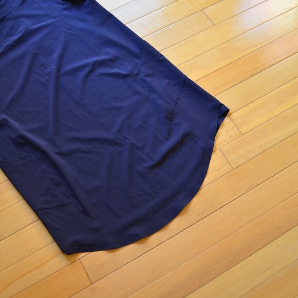 T by Talbots Cap Sleeve Navy Blue Shift Dress Size XL NWT - Picture 4 of 12